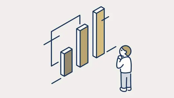 値動きに一喜一憂したくない方